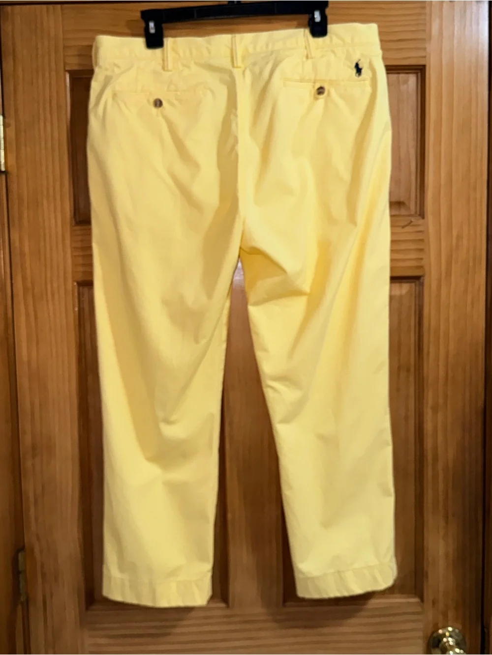 Polo by Ralph Lauren Yellow Men’s Chino Pants-Stretch St. Fit-36”x32”-EC